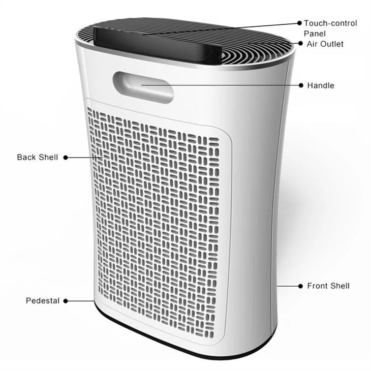 BKJ-350 Kay Entèlijans Air Purifier HEPA H13