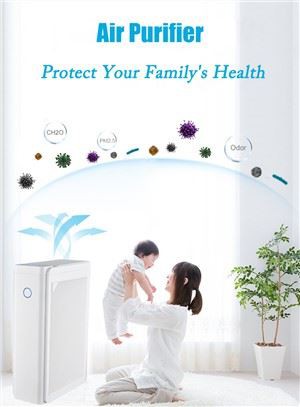 BKJ-60C Anion Teknoloji Kay Lè Purifier