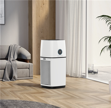 BKJ-50 Netwaye Fresh Air HEPA Filter Pousyè Sensor Air Purifier