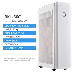 Kay Air purifikateur ak ekspozisyon PM 2.5